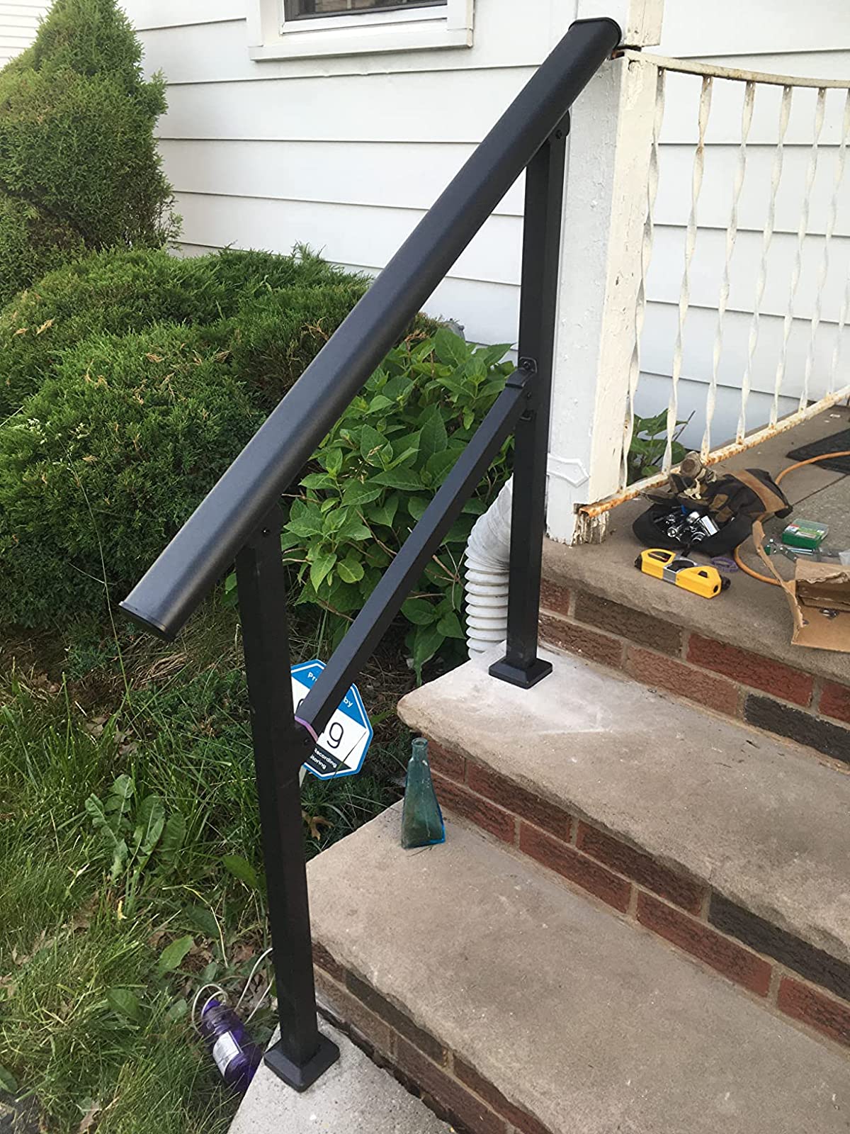 Railing double rails